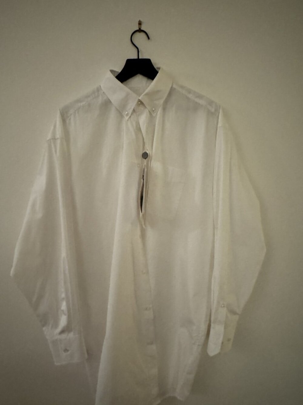 Maison Margiela Line 4 Poplin Oversized Shirt NWT 36